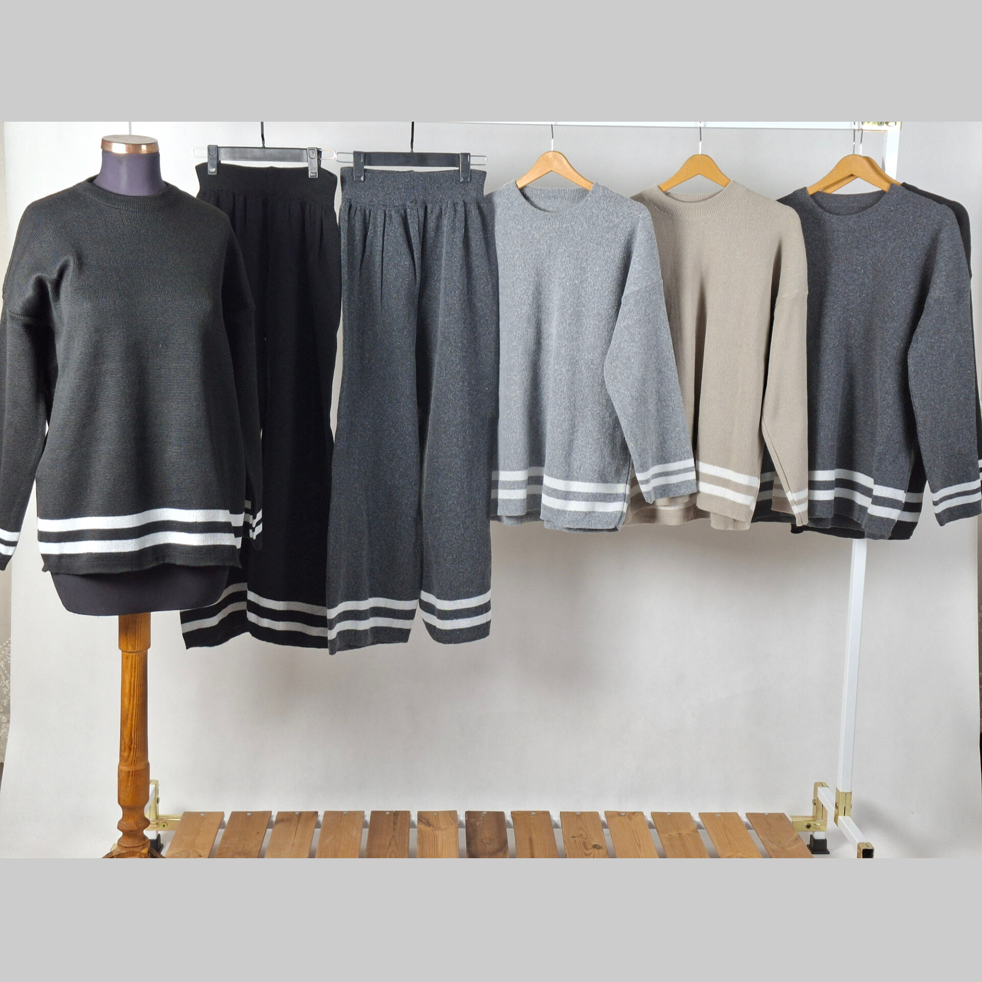 ست بافت بلوز با شلوار